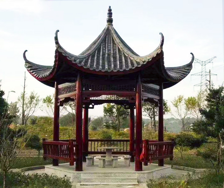 單層六角亭-2 單層六角亭-2