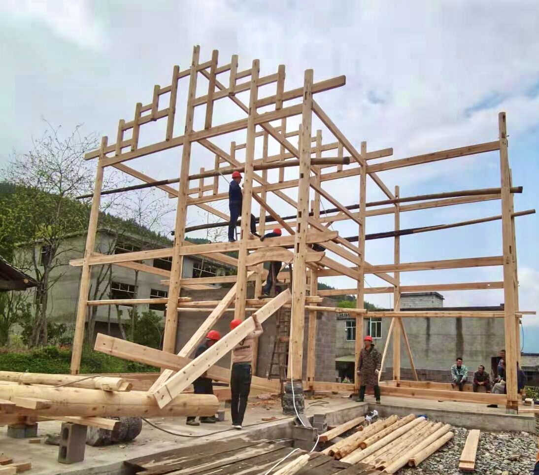 近現代中國木結構建筑的發展