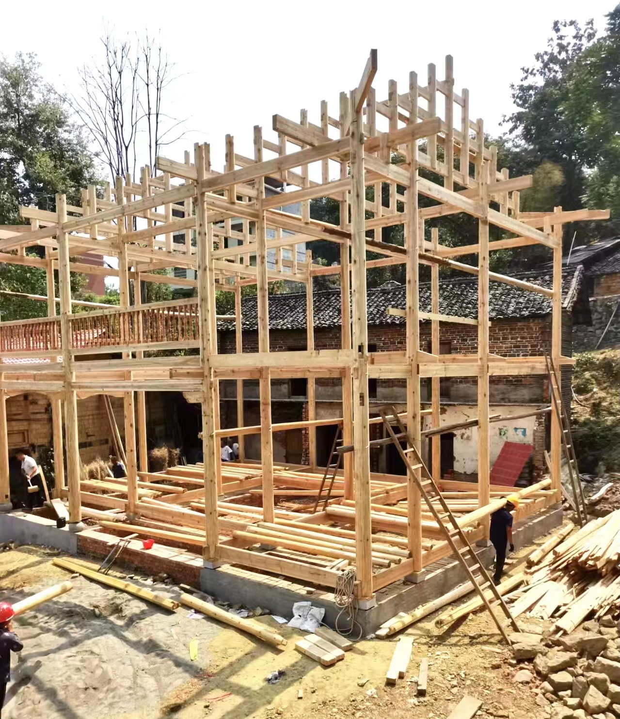 溆浦湘楚木作古建工程有限公司,土家吊腳樓,侗鄉鼓樓,侗鄉風雨樓哪里好